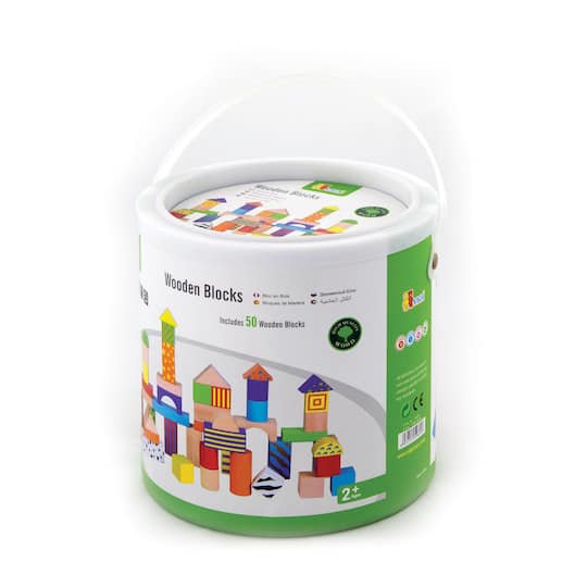 Wooden Blocks, 50 Pieces By The Original Toy | Michaels®